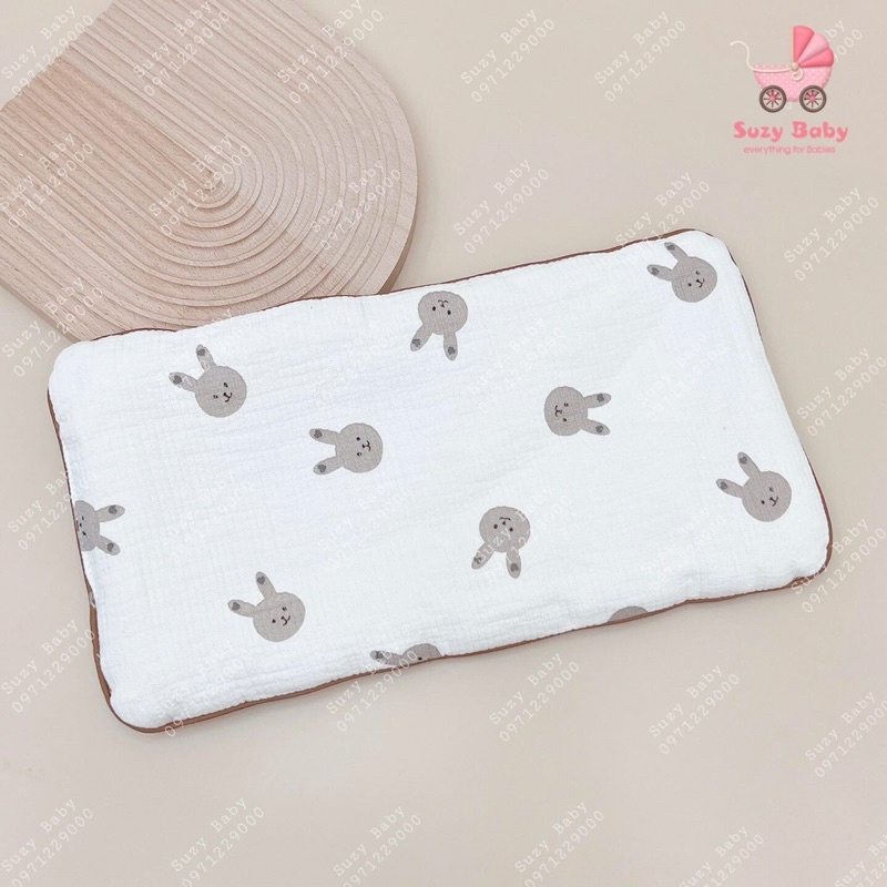 Gối xô organic phiên bản mới nhất, hoạ tiết siêu Hàn Quốc, Suzy baby