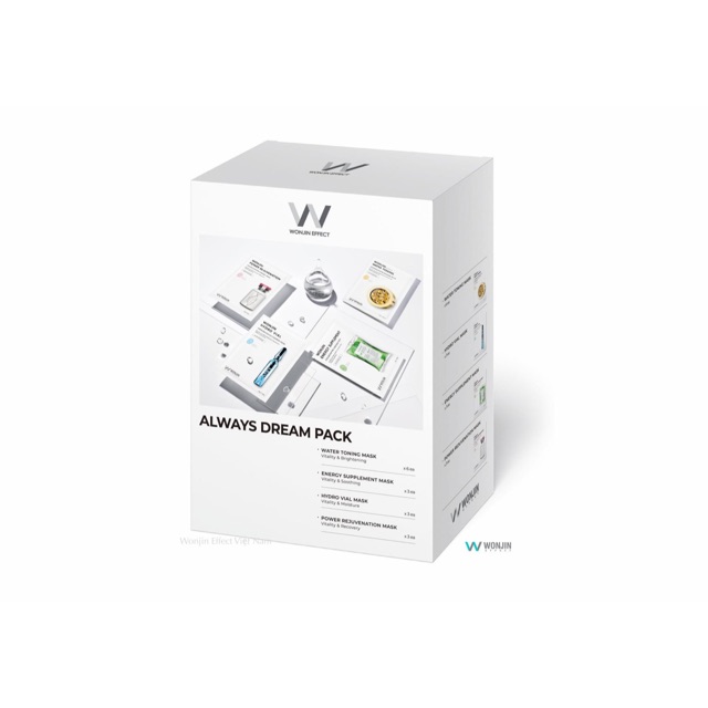 Mặt nạ WONJIN set 15 miếng phiên bản giới hạn