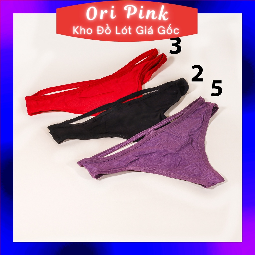 Quần lót lọt khe nữ sexy - Quần sịp nữ hai dây cao cấp thoáng mát thun lạnh cá tính gợi cảm cá tính- MS:6224 | BigBuy360 - bigbuy360.vn