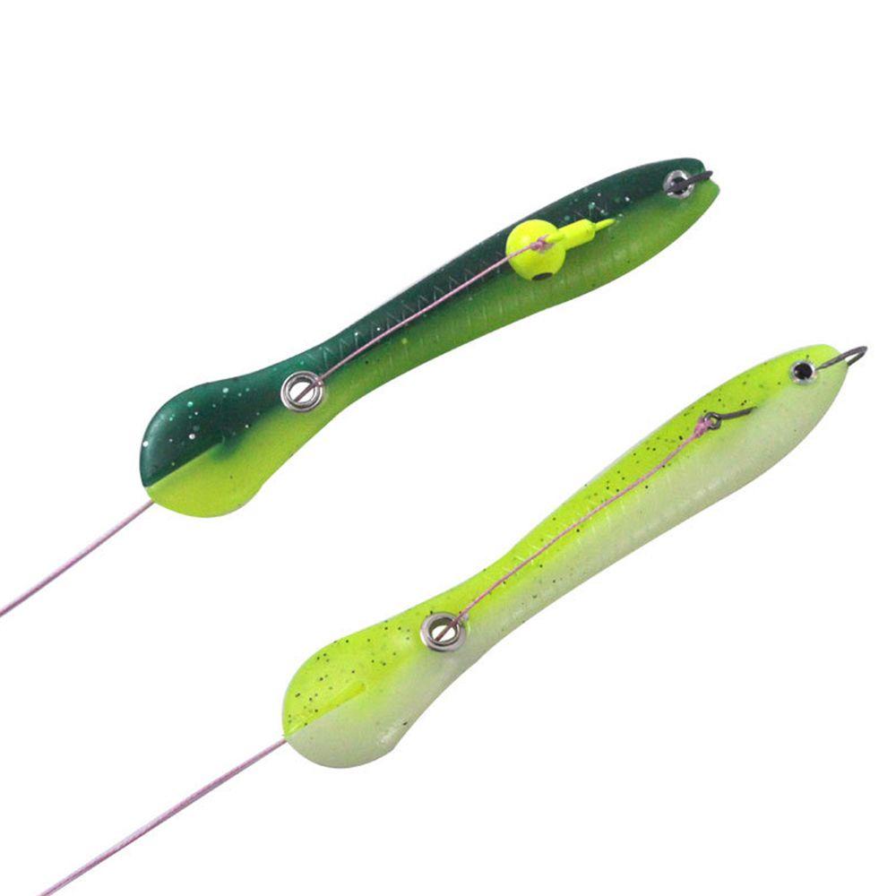 MUVAKO Mồi Câu Cá Nhân Tạo Mềm Mại Siêu Bền Tiện Dụng