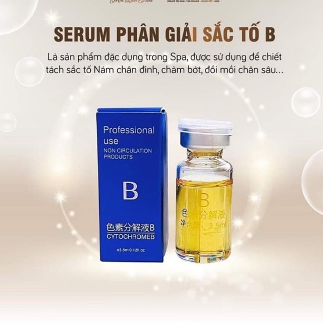 Serum phân giải sắc tố B Hong Kong