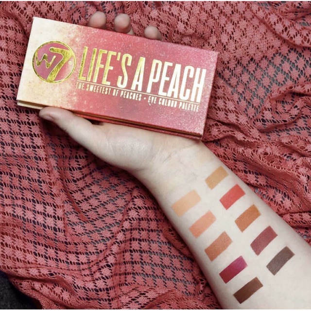 🍑PHẤN MẮT W7 LIFE’S A PEACH