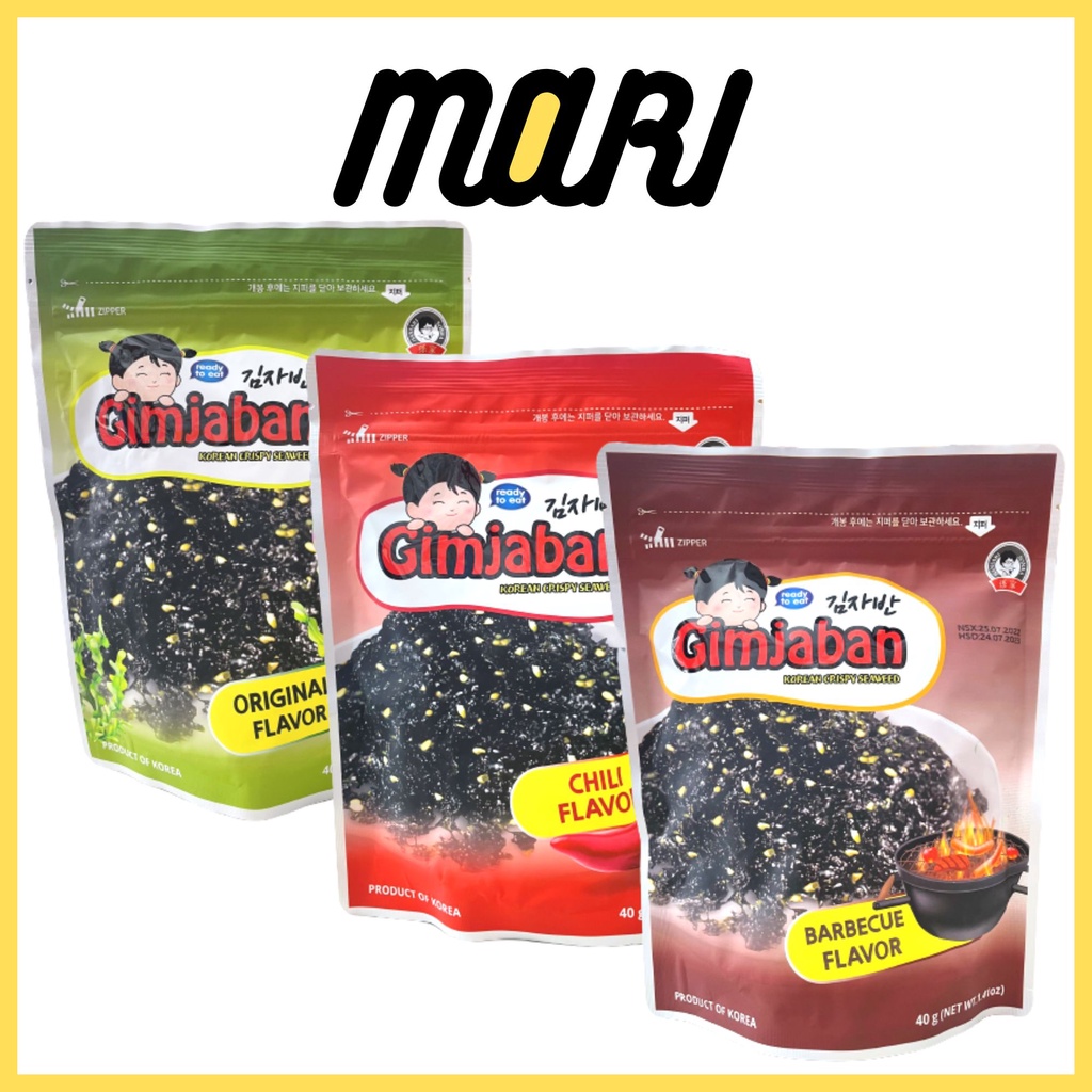Rong biển trộn cơm Gimjaban gói 40g