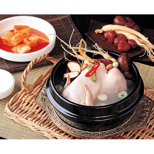 Gói gia vị sâm khô hầm gà Hàn Quốc siêu ngon 100gr