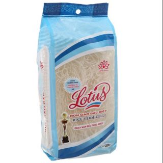 Bún gạo khô cao cấp Lotus gói 200g