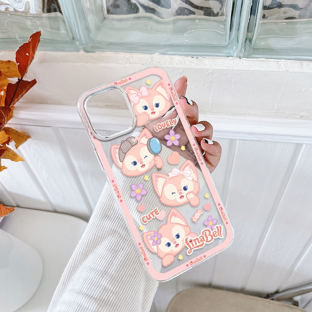 Ốp Điện Thoại Tpu Dẻo Họa Tiết Disney Linabell Cho iPhone 11 12 13 pro max XS X XR XSMax 7 8 6 6s plus 5 4 SE 2020