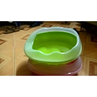 Khay vệ sinh hình trứng cho chó mèo (kèm xẻng)