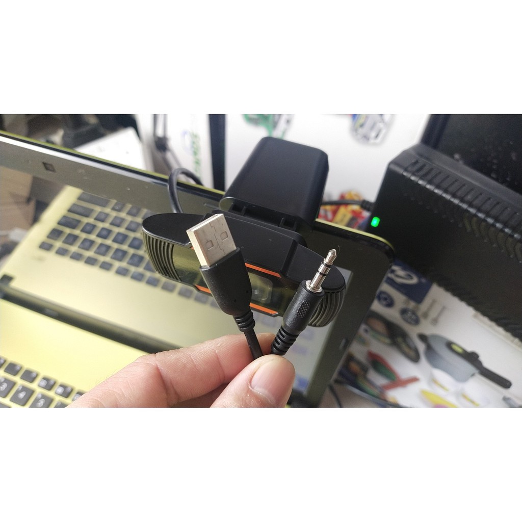 Webcam Máy Tính Laptop Học Online, Livestream Có Mic Full HD PC Gaming 720P High Solution | BigBuy360 - bigbuy360.vn