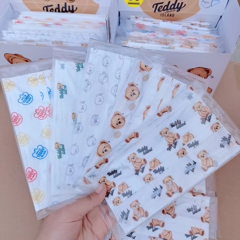 KHẨU TRANG GẤU TEDDY ĐỦ KIỂU CỰC XINH 🧸