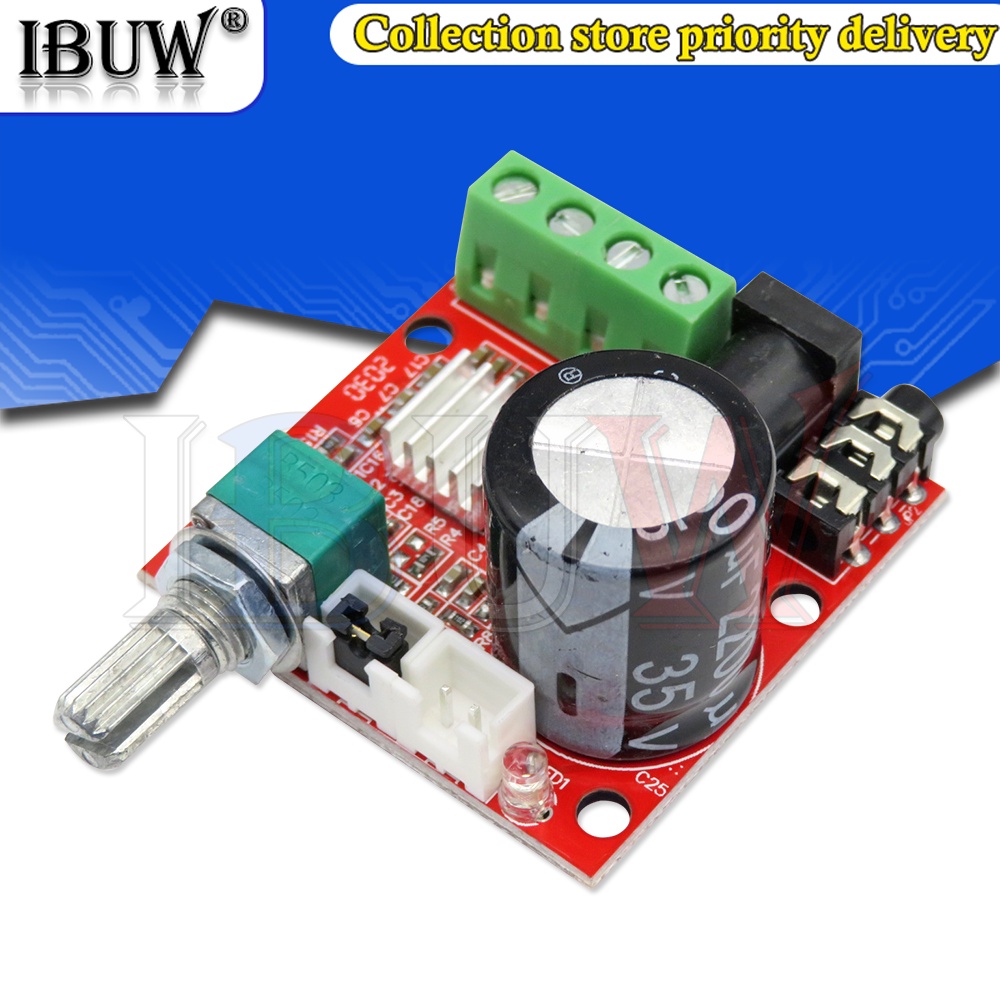 1 Bảng Mạch Khuếch Đại Âm Thanh Hi-Fi PAM8610 2X10W 12V