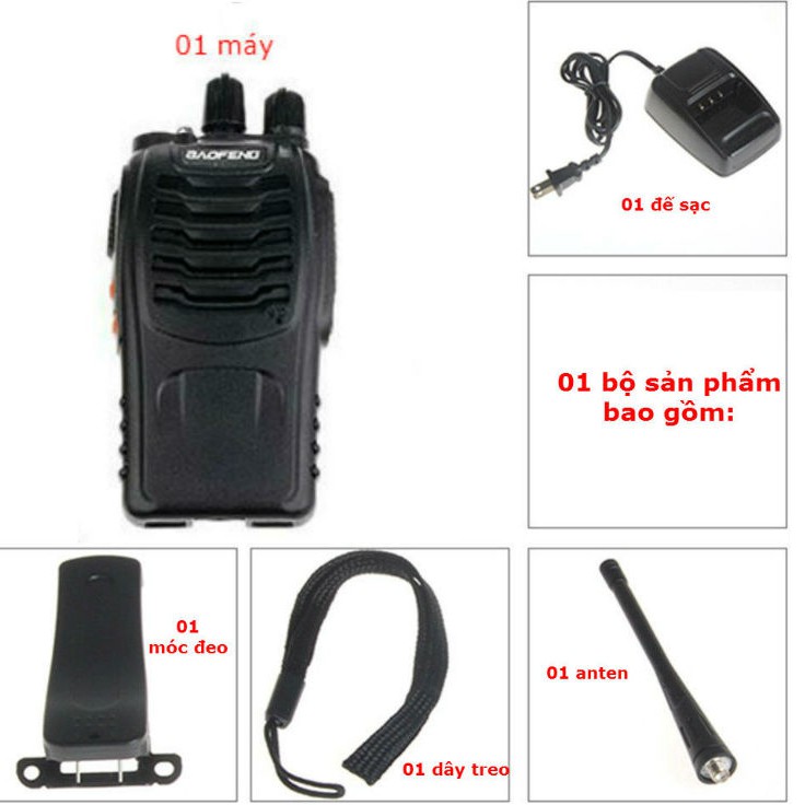 BỘ ĐÀM CHÍNH HÃNG BAOFENG BF888s CỰC CHẤT