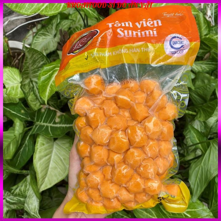 TÔM VIÊN CHIÊN - CÁ VIÊN CHIÊN thả lẩu ăn vặt ngon 500G