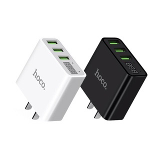Cóc Sạc 3 cổng USB chính hãng Hoco C15