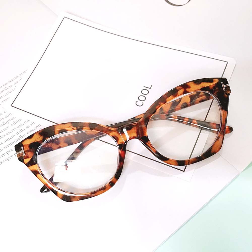 Mắt kính hình mắt mèo MXGOODS chống tia sáng xanh phong cách Hàn Quốc retro cho nữ đọc sách/dùng máy tính