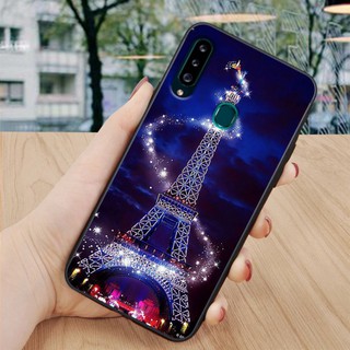 Ốp lưng điện thoại Samsung Galaxy A20s - M30 in hình hoa siêu đẹp- Doremistorevn
