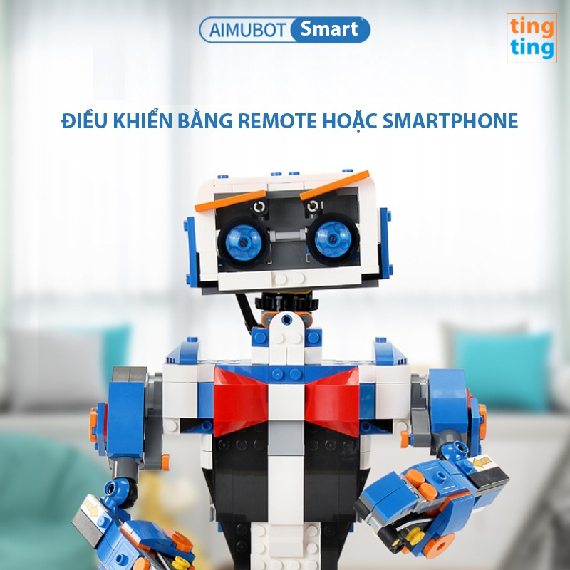 Đồ chơi lắp ráp điều khiển từ xa Robot Technic 635 chi tiết - Chính hãng Mouldking