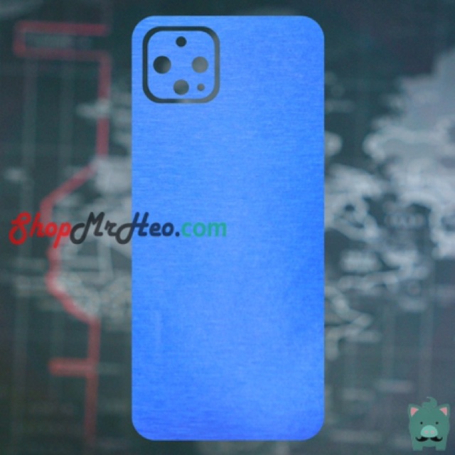 Skin Dán Mặt Sau Lưng Vân Nhôm Google Pixel 4 - Pixel 4 XL - Nhiều màu