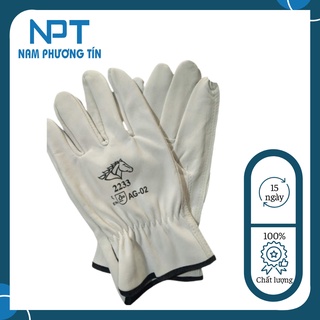 Găng tay da hàn gnc safety chịu nhiệt cnc-tig
