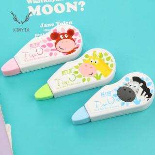 Bút Xóa Kéo Hình Động Vật Hoạt Hình Hàn Quốc Đáng Yêu Sy1