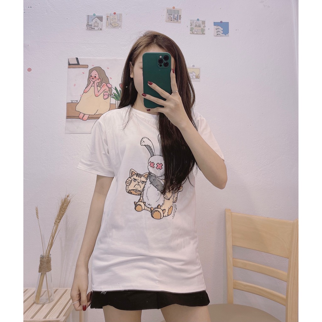 Áo Thun Tay Lỡ Form Rộng Free Size Cotton Hàng Loại 1 Free Ship, Thời Trang Nữ Hot Hit Áo Nữ Phong Cách, MN06 | BigBuy360 - bigbuy360.vn