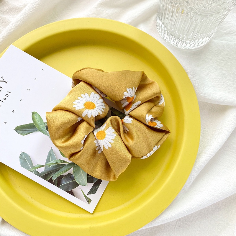 Dây Buộc Tóc Cỡ Lớn Phong Cách Hàn Quốc Thời Trang Mùa Hè Xinh Xắn Cho Nữ