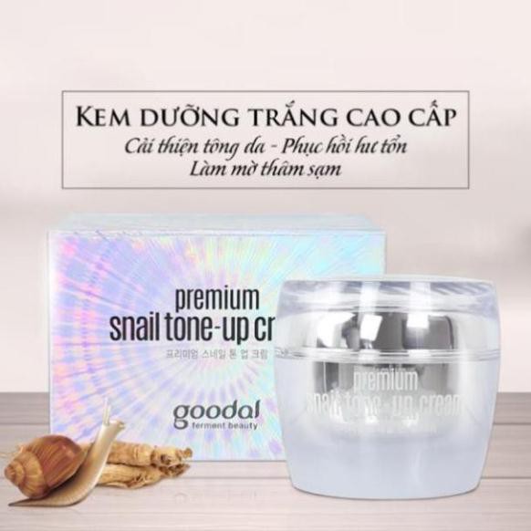 [SALE SẬP SÀN] Kem Ốc Sên Kem Trị Lão Hoá Da Premium SNail tone up cream chính hãng hàn quốc FREESHIP TOÀN QUỐC