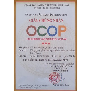 Trà Sâm Ngọc Linh Hoa Cúc