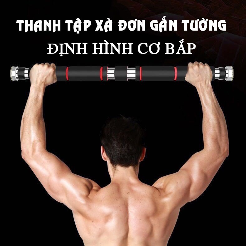 THANH XÀ ĐƠN GẮN TƯỜNG TẠI NHÀ, HỘ TRỢ TẬP GYM MÙA DỊCH