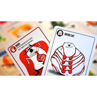 Bài mèo nổ cảm tử Exploding Kittens Boardgame (Đỏ)