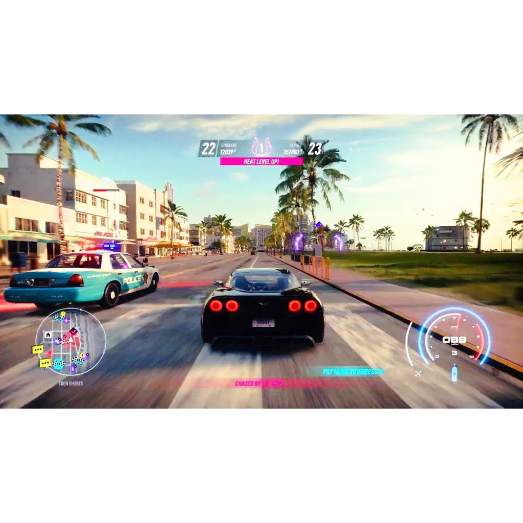 Đĩa Game PS4 Need For Speed Heat Hệ US