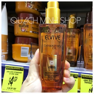 Hàng UC - Dầu dưỡng tóc Elvive Loreal