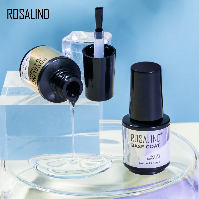 Sơn Nền/ Sơn Phủ Bóng Rosalind 7ml Dùng Để Làm Đẹp Móng Tay