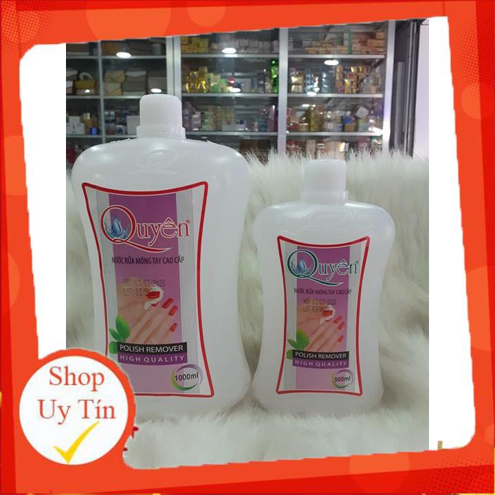 Nước rửa móng Quyên cao cấp  500ml - 1000ml