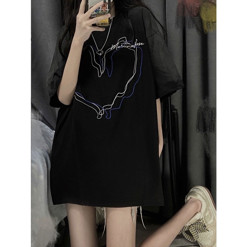 Áo Thun Nữ Tay Ngắn Plus Size Phong Cách Hip Hop