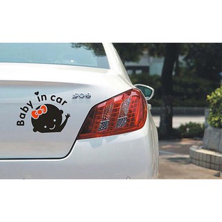 Decal Tem Baby In Car (mẫu 1) MS-65