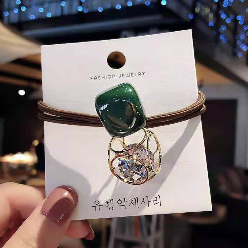 Dây Cột Tóc Blackpink Hàn Quốc Phụ Kiện Tóc Phong Cách Sang Trọng Dành Cho Nữ PK27