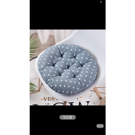 Set 2 cái Đệm Ngồi Bệt, Đệm Ngồi Tròn Họa Tiết Nhiều Màu