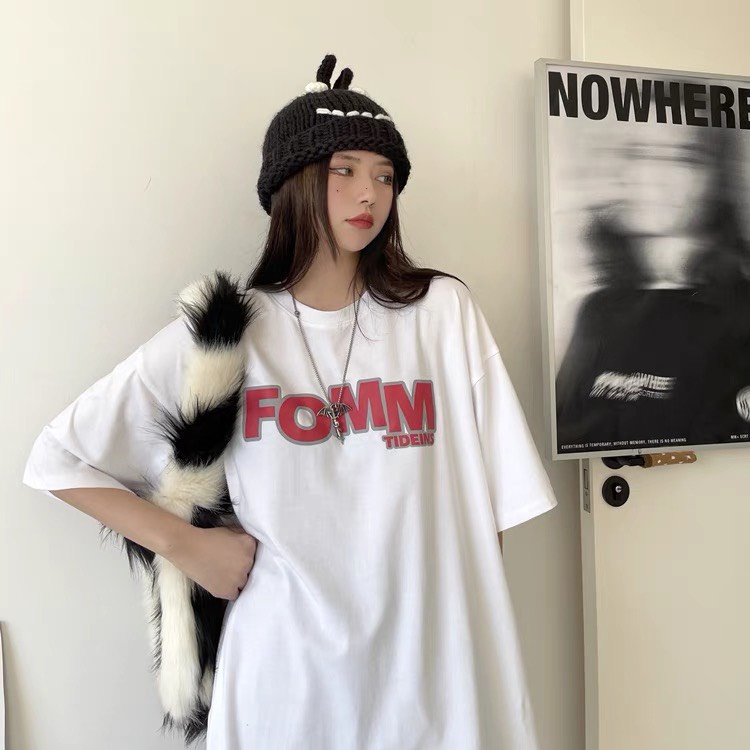 Áo thun tay lỡ form rộng unisex HM1986 3168