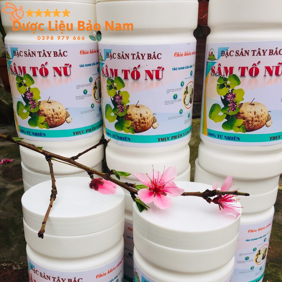 Sâm tố nữ thái lát nguyên chất , Bột sâm tố nữ 100% nguyên chất sạch, sâm tố nữ rừng Lai Châu