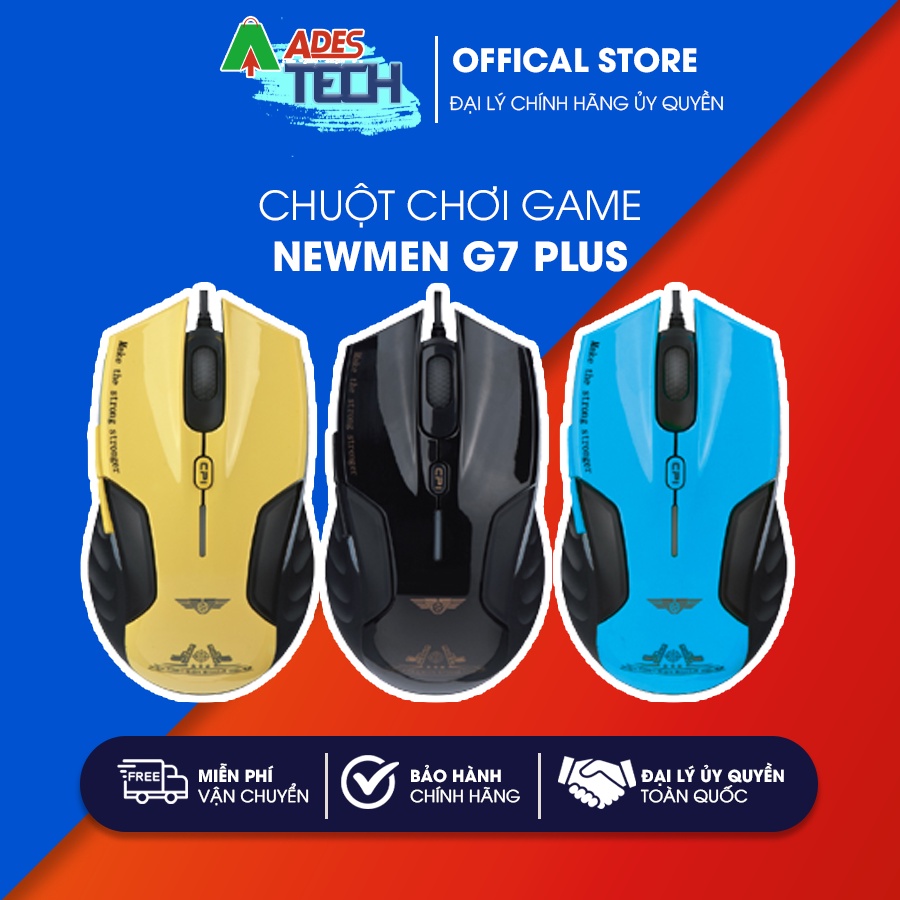 Chuột gaming Newmen G7 Plus - Tất cả trong tầm ngắm - Hàng Chính Hãng