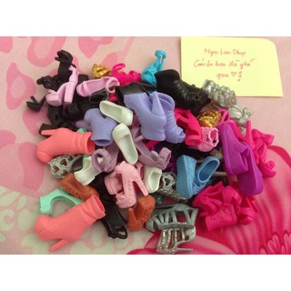 Combo 10 - 20 đôi giày barbie chính hãng ngẫu nhiên