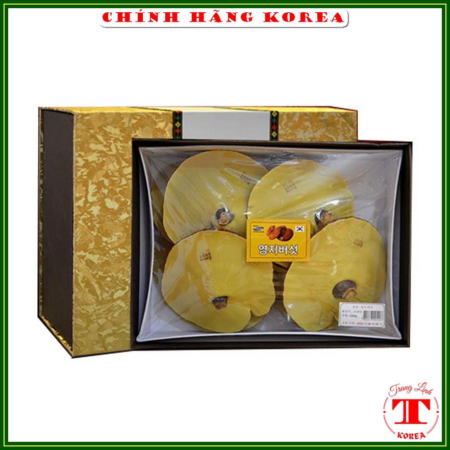 Nấm linh chi hàn quốc thượng hạng - Nấm hộp quà Kana 1kg, tranglinh