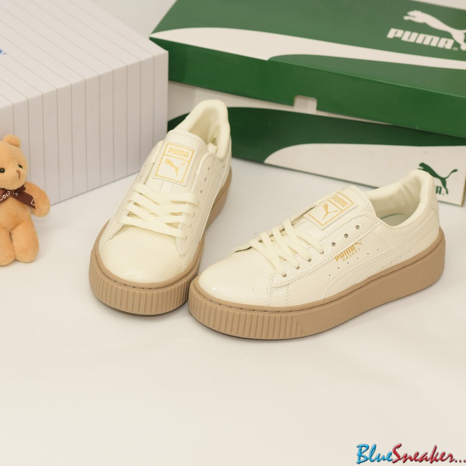 Giày Sneaker Nữ Puma đế nâu