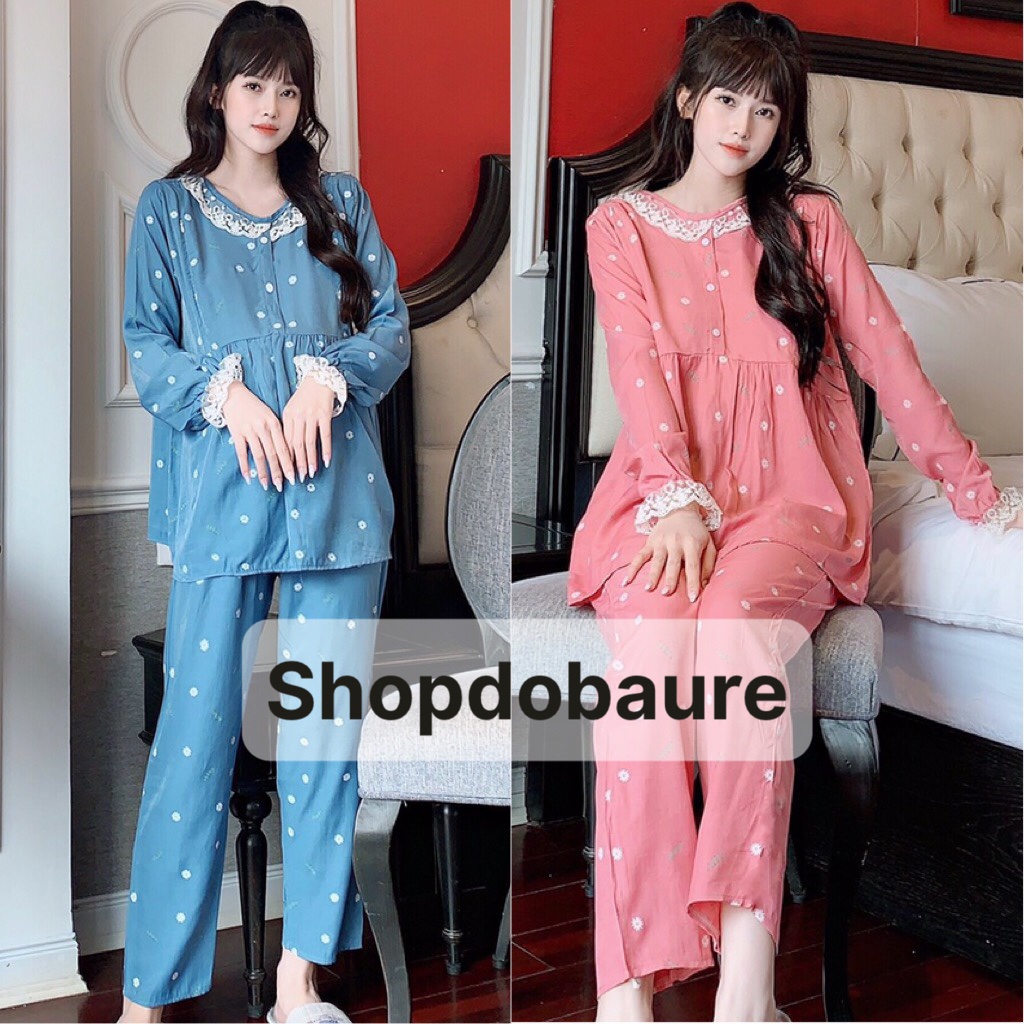 Bộ đũi bầu và sau sinh chất dày dặn thích hợp mùa dành cho mẹ từ 45 đến 60kg 𝐁𝐃𝟒𝟎