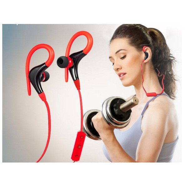 TAI NGHE BLUETOOTH kiểu dáng thể thao (2 bên móc tai Sporty Pod choàng cổ) | BigBuy360 - bigbuy360.vn