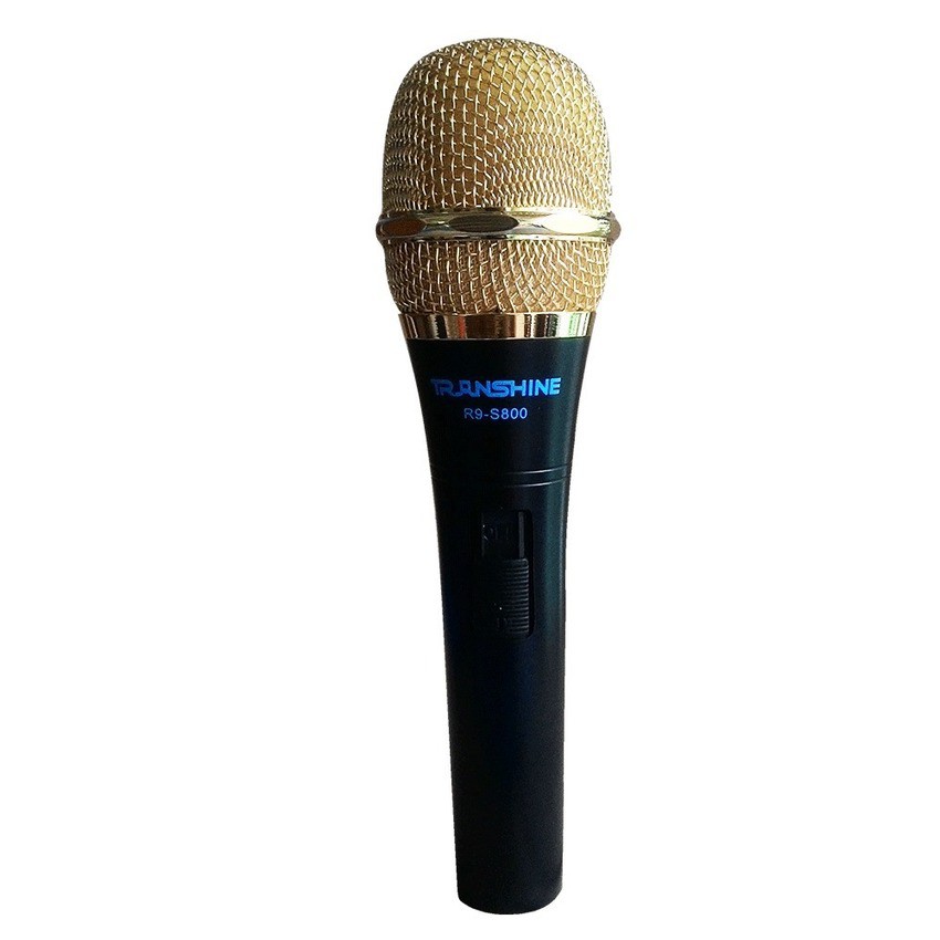 [Mã ELHACE giảm 4% đơn 300K] Micro hát karaoke trên máy tính - Transhine R9-S800 (Đen)
