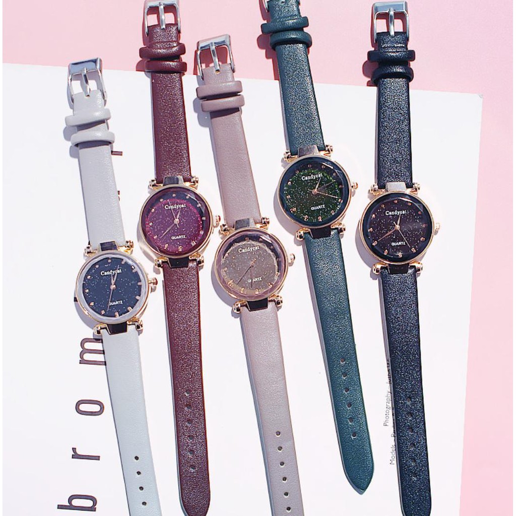 [QUÁ HOT] ĐỒNG HỒ NỮ DÂY DA CANDY CAT RETRO C11 MẶT 3D PHONG CÁCH HÀN QUỐC | BigBuy360 - bigbuy360.vn