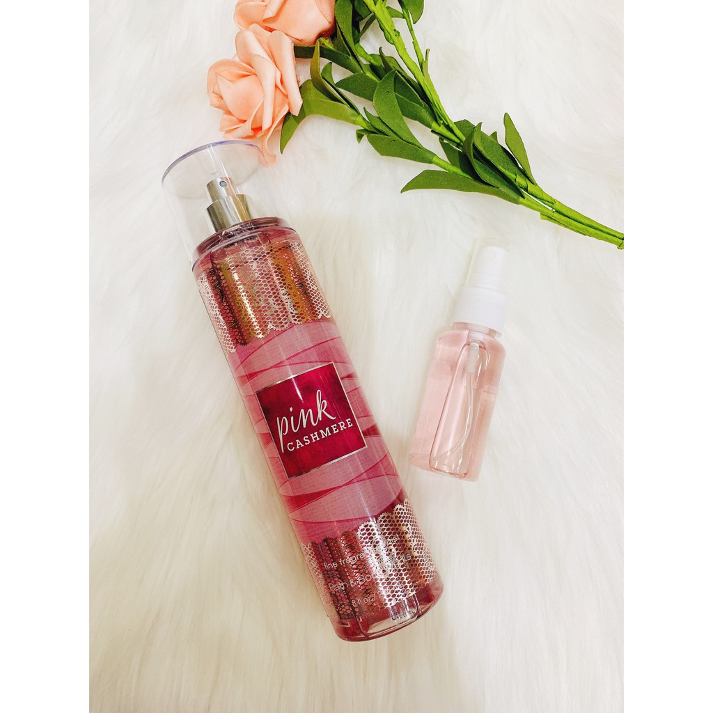 (33ML) XỊT THƠM PINK CASHMERE BATH& BODYWORKS