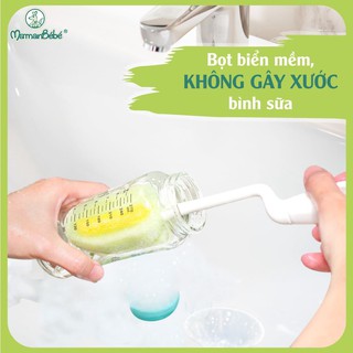 (MamanBébé chính hãng) Cây rửa bình sữa và phụ kiện bình combi