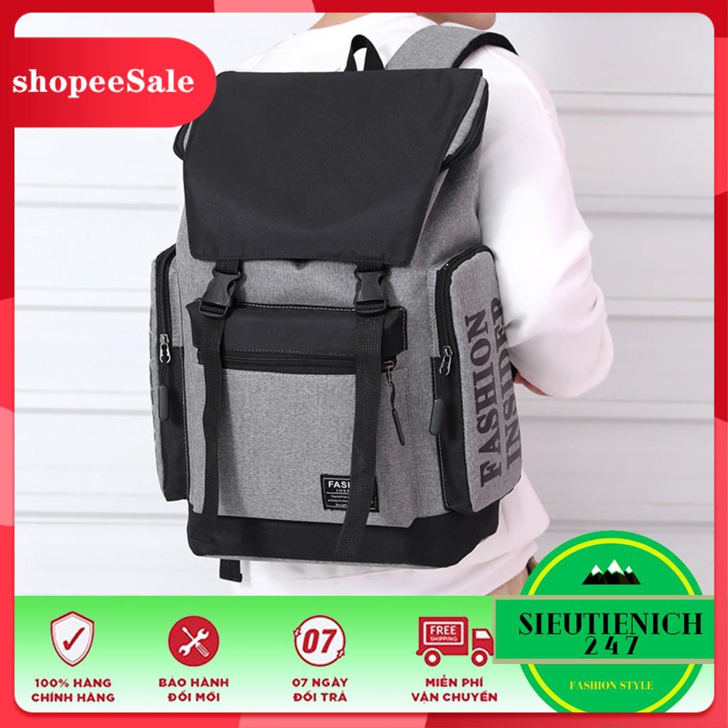 BALO NAM ĐI HỌC ĐI CHƠI❤️ FREESHIP ❤️ BALO THỜI TRANG NAM SIÊU TO NHIỀU NGĂN ĐỰNG ĐƯỢC LAPTOP ❤️